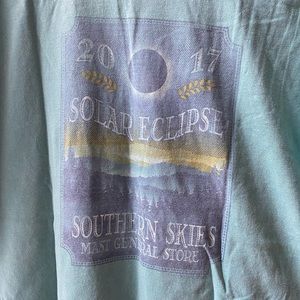 Vintage Solar Eclipse South Carolina Turquoise Tee